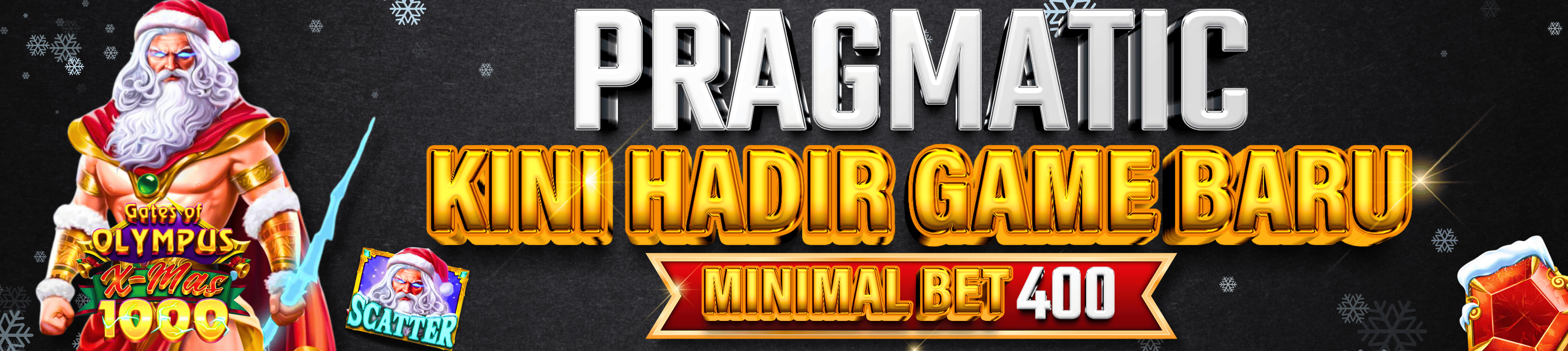 Minimal bet 400Perak
